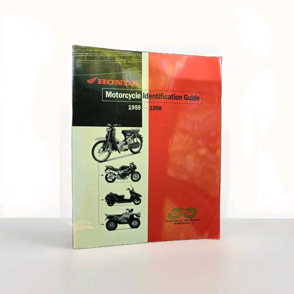 1959-1998 HONDA Motorcycle IDENTIFICATION Guide 50 Years Of Honda